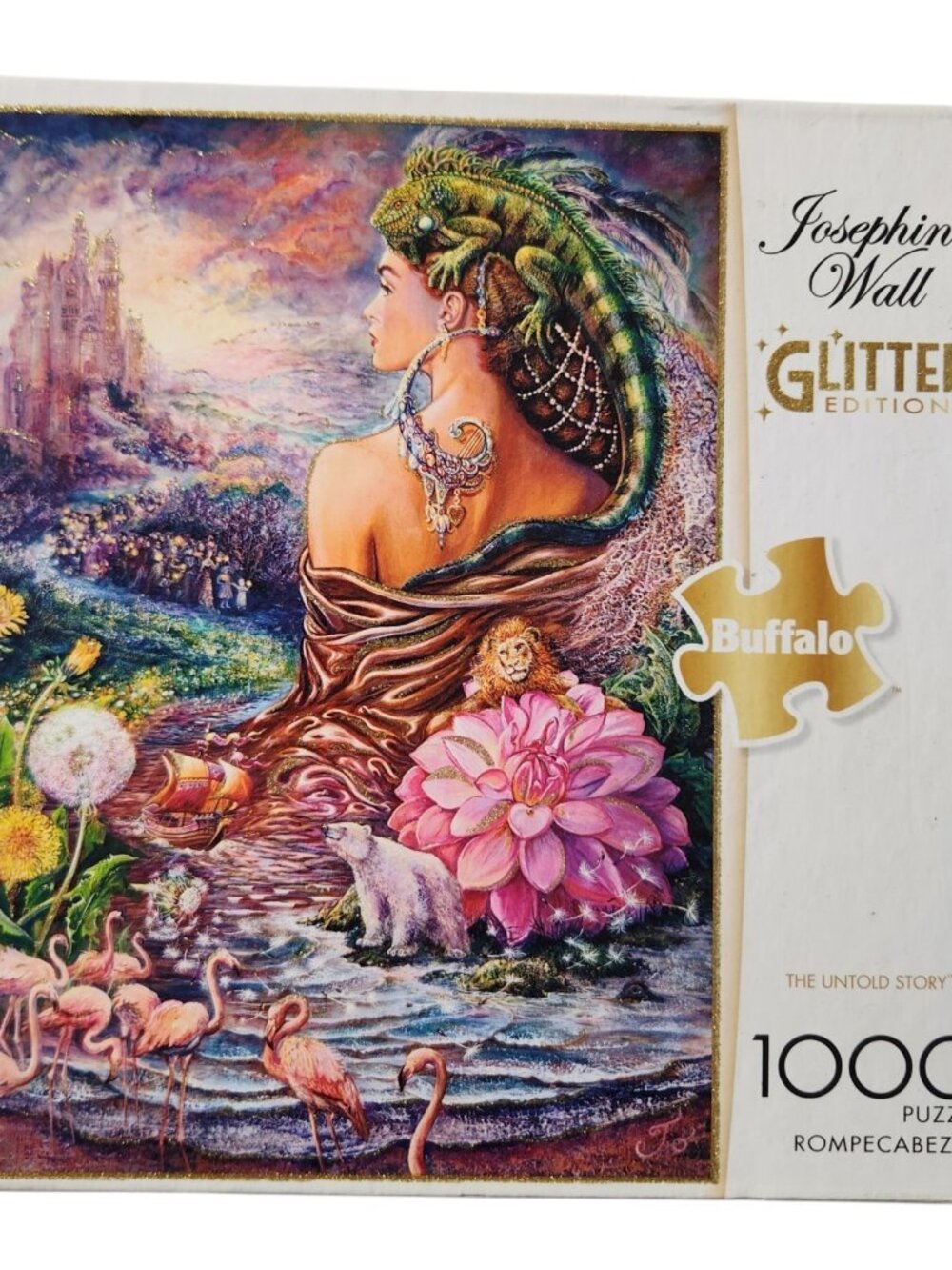 Buffalo Games Josephine Wall The Untold Story Glitter Edition 1000 Pieces